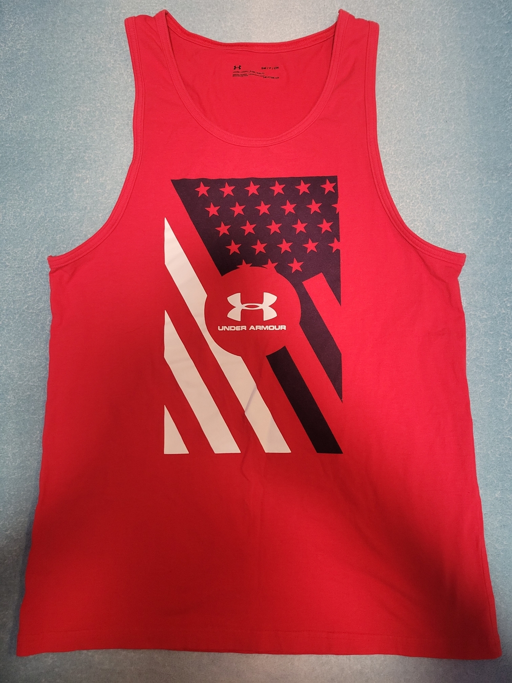 Under Armour Red Graphic Tank Top